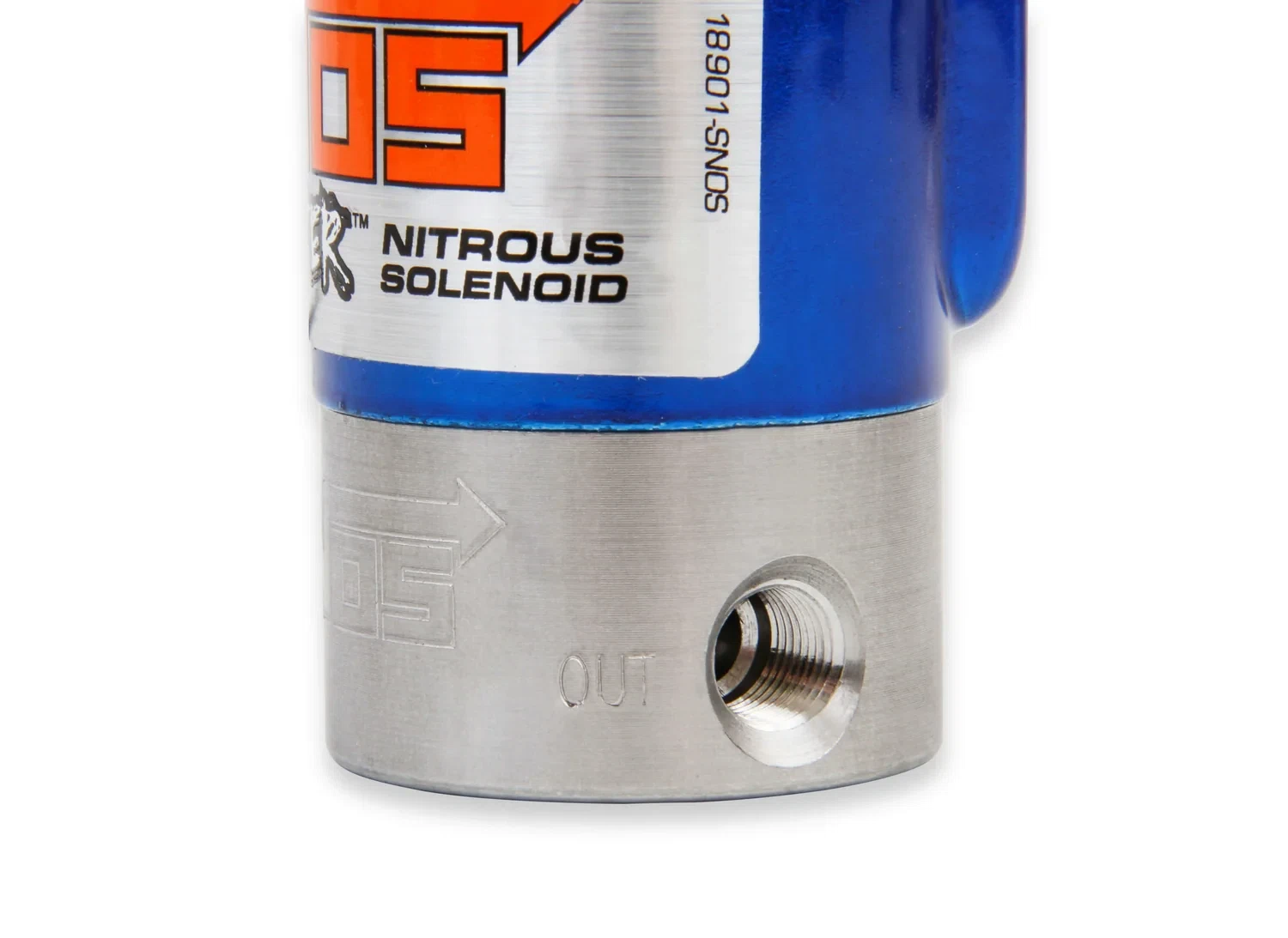 NOS 18000 Cheater Nitrous Solenoid Stainless Steel